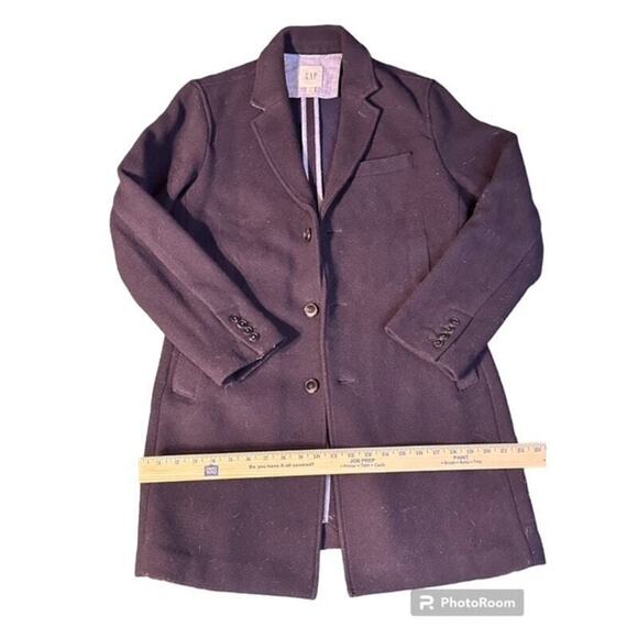 Gap Mens Navy Blue Wool Blazer Sports Coat Jacket Small EUC - Picture 5 of 7